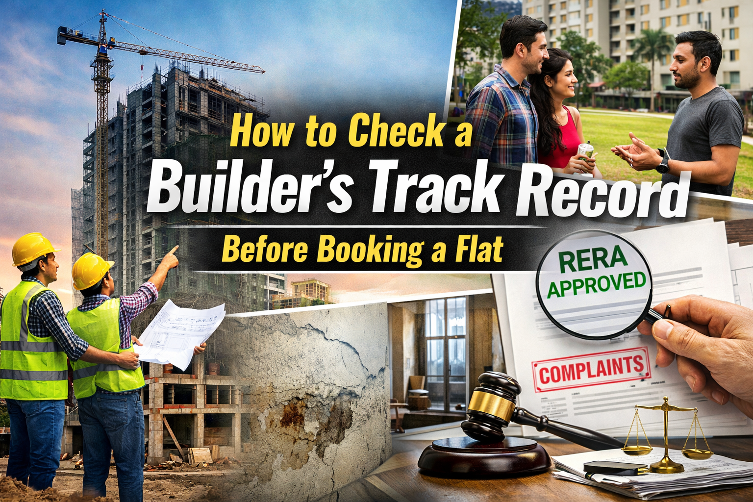 How To Check A Builder’s Track Record Before Booking A Flat