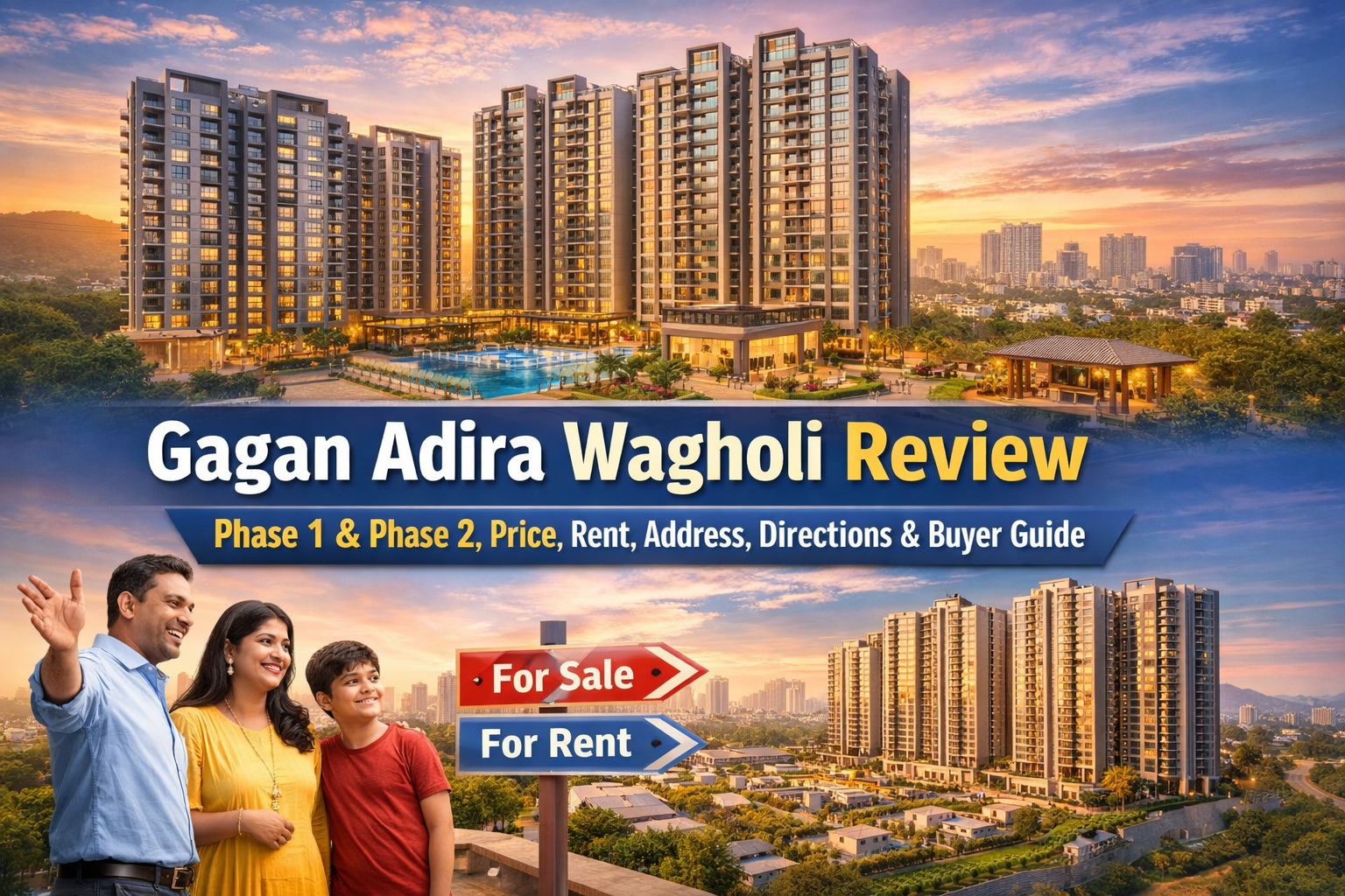 Gagan Adira Wagholi Review: Phase 1 &Amp; Phase 2, Price, Rent, Address, Directions &Amp; Buyer Guide Image