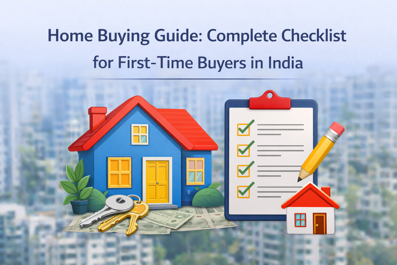 Home Buying Guide 2025: Step-By-Step Checklist For First-Time Home Buyers In India