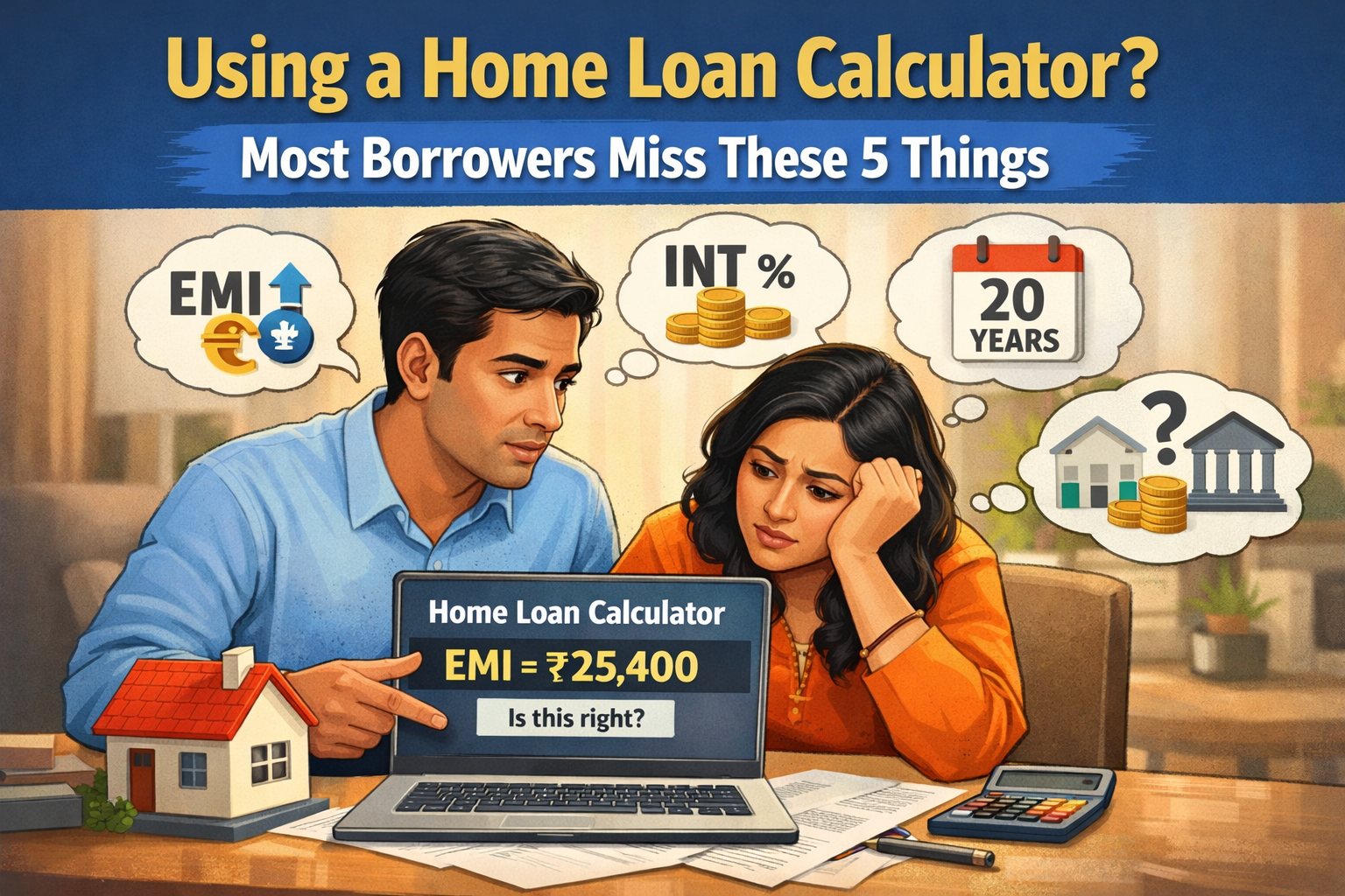 Using A Home Loan Calculator? Most Borrowers Miss These 5 Things