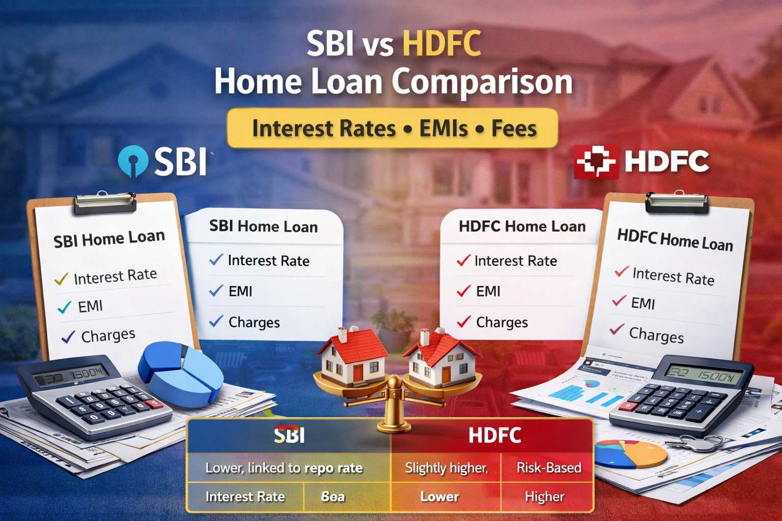 Sbi Vs Hdfc Home Loan