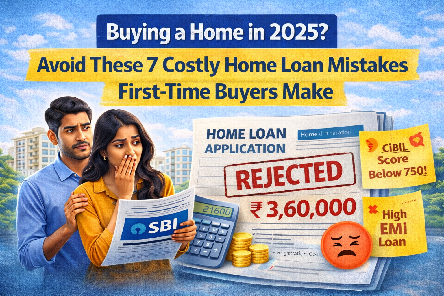 Buying A Home In 2025? Avoid These 7 Costly Home Loan Mistakes First-Time Buyers Make