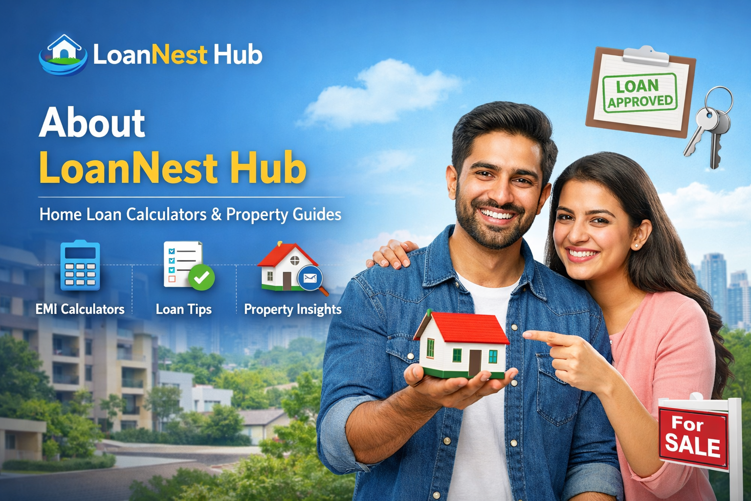 About Loan Nest Hub | Home Loan Calculators &Amp; Property Guides