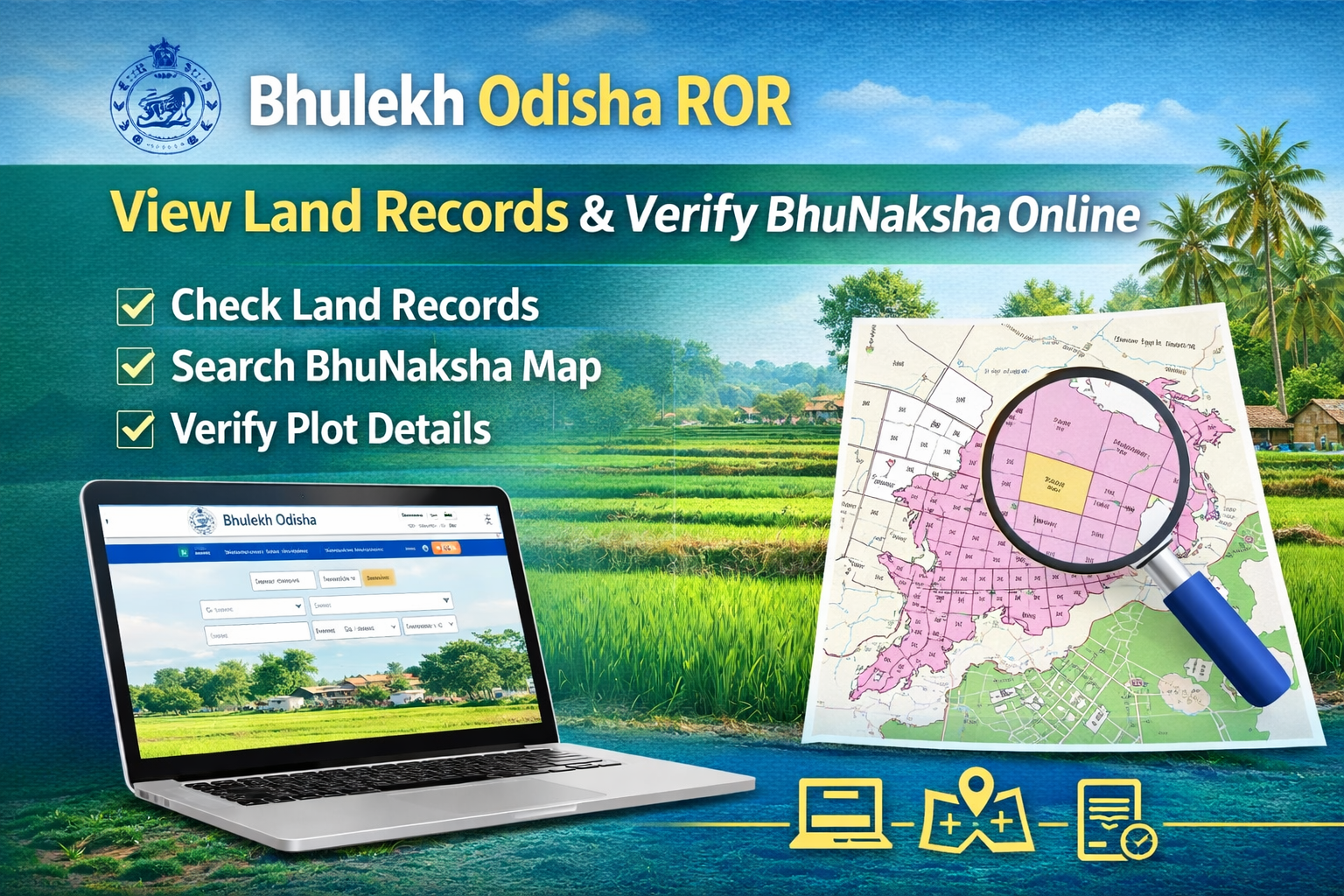 Bhulekh Odisha Ror – View Land Records &Amp; Verify Bhunaksha Online