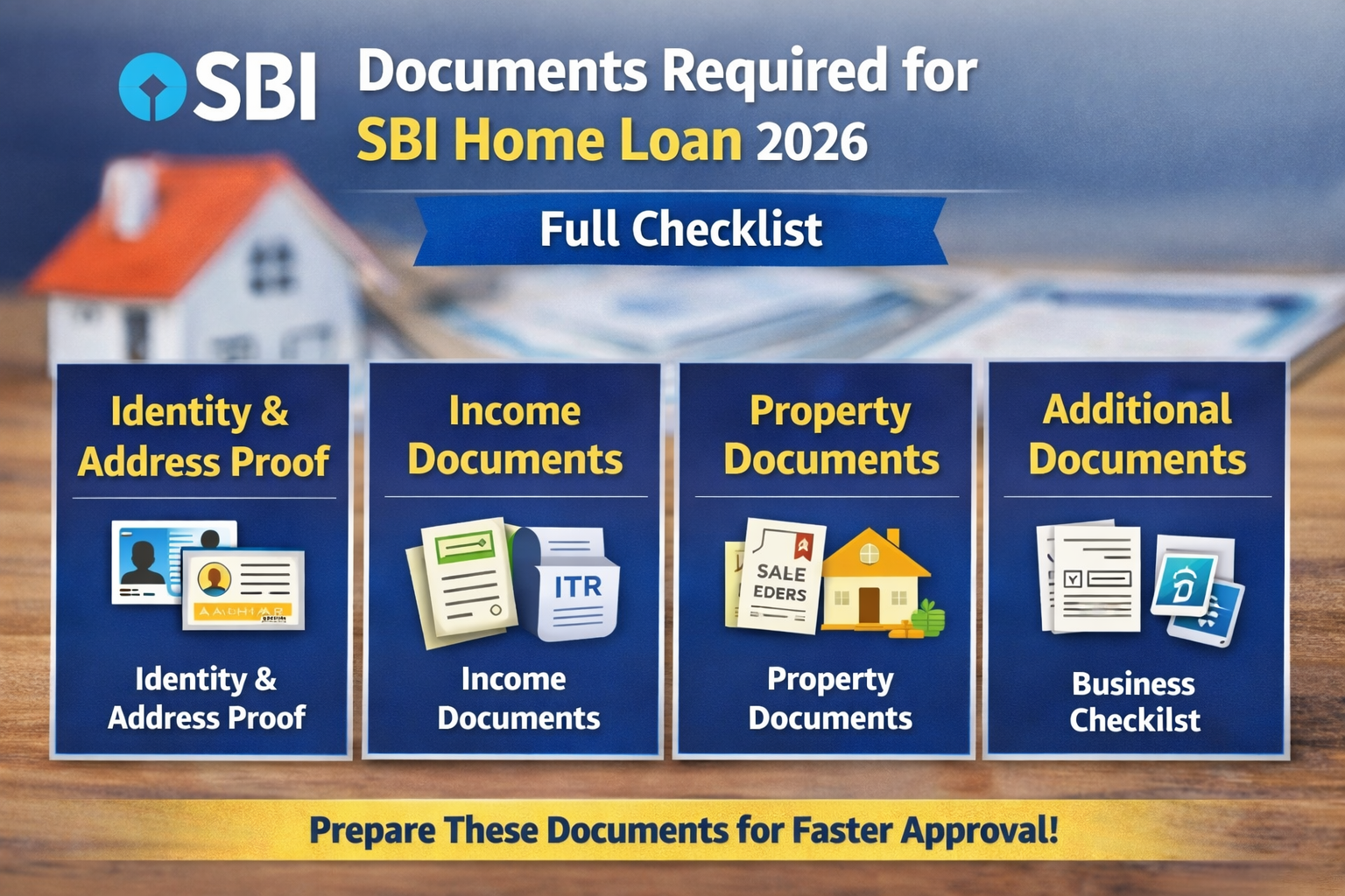 Documents Required For Sbi Home Loan 2026 – Full Checklist