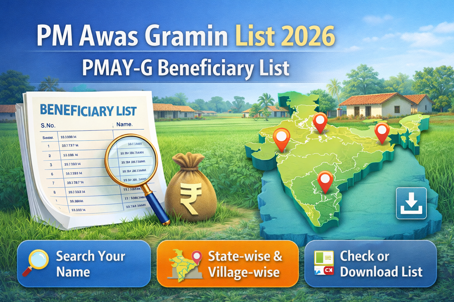 Pm Awas Gramin List 2026