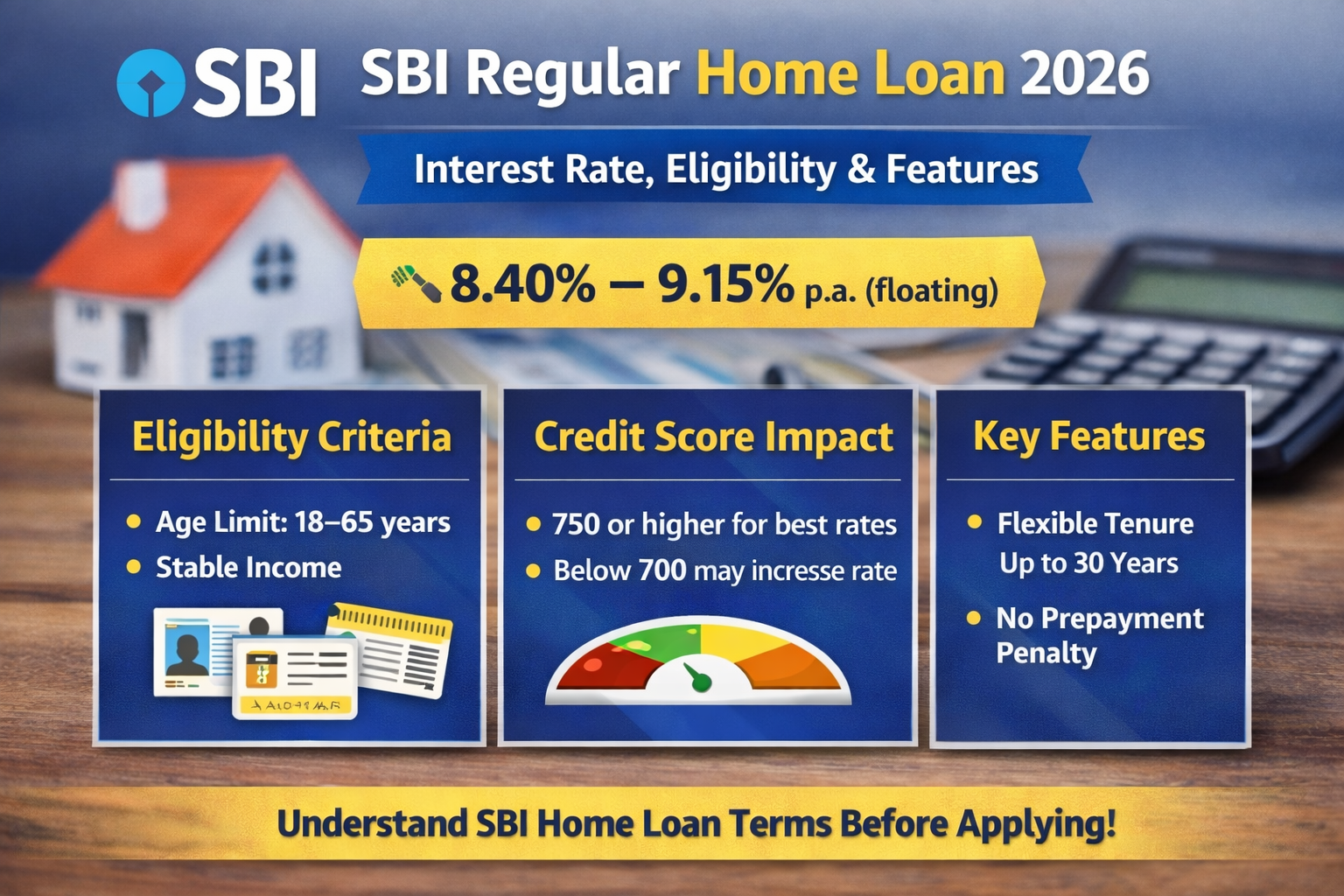 Sbi Regular Home Loan Interest Rate 2026: Eligibility, Features &Amp; Full Guide