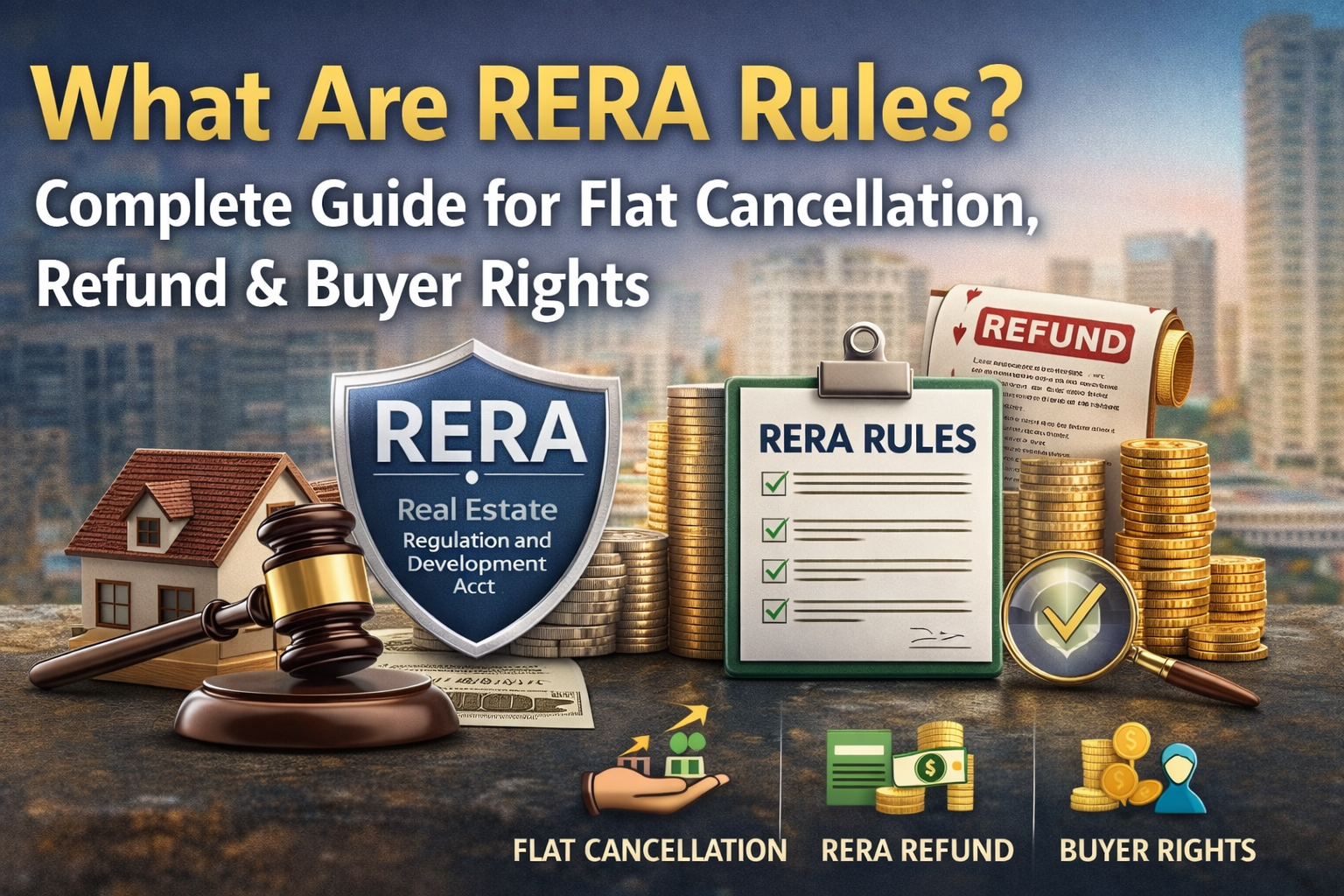 What Are Rera Rules? Complete Guide For Flat Cancellation, Refund &Amp; Buyer Rights