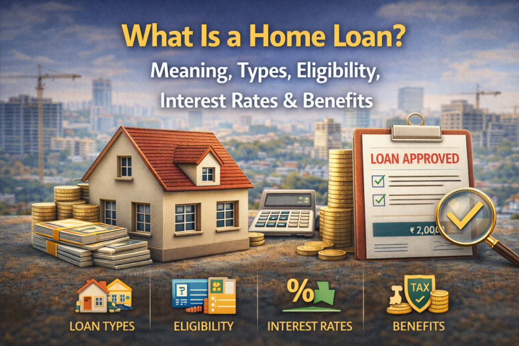What Is A Home Loan? Meaning, Types, Eligibility, Interest Rates &Amp; Benefits