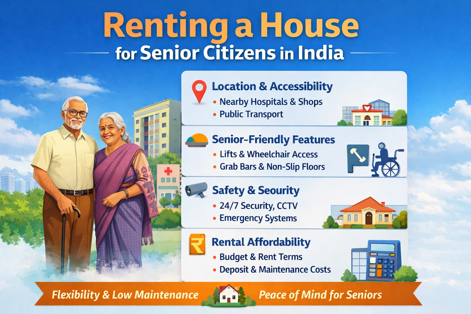 Renting A House For Senior Citizens In India: Complete Practical Guide