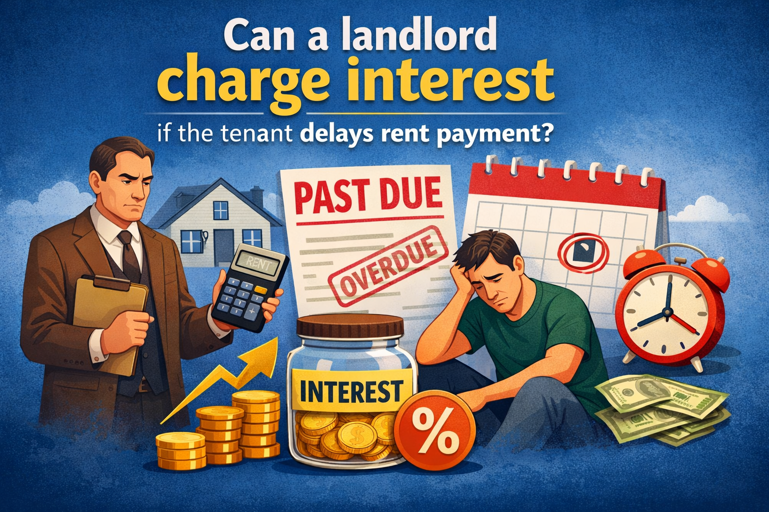 Can A Landlord Charge Interest If The Tenant Delays Rent Payment?
